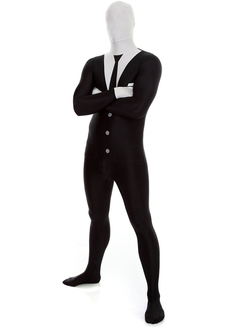 Gentleman Lycra Tuxedo Morphsuit Bodysuit